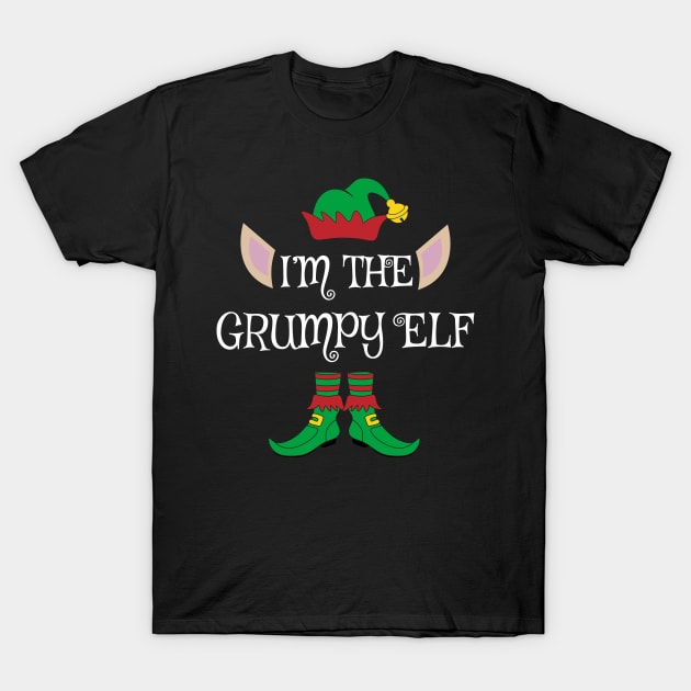 I'm The Grumpy Christmas XMas Elf T-Shirt by Meteor77